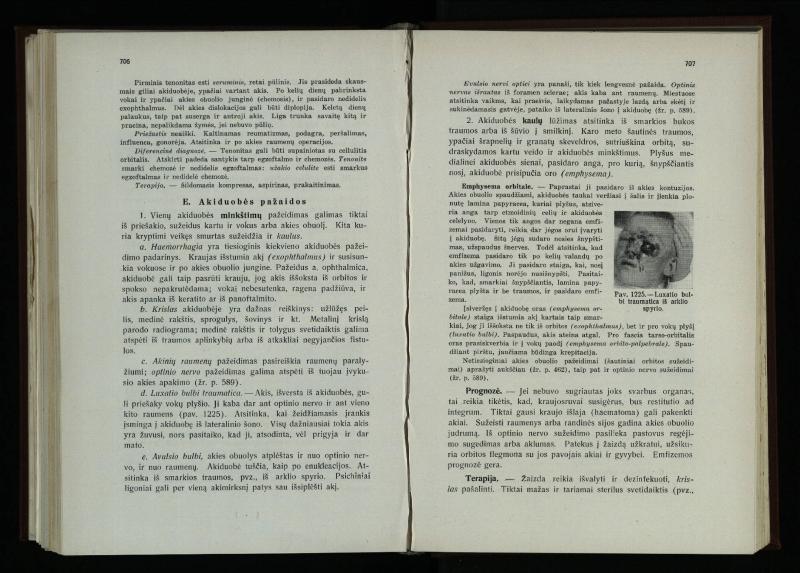 Akių ligų vadovas / Petras Avižonis. – Kaunas: Medicinos fakultetao leidinys, 1940. – VIII, 841, [2] p., 18 iliustr. lap.