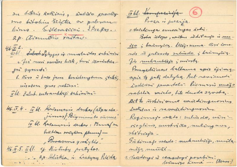 Rašytojo, savaitraščio „Tėviškės Žiburiai“ redaktoriaus Česlovo Senkevičiaus parengta literatūros teorijos pradmenų santrauka