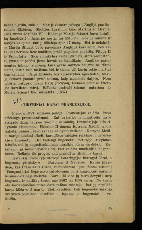Naujųjų amžių istorija: vadovėlis vidurinėms mokykloms / K. Kliuksinas. – Kaunas: Sakalas, 1936. – 160 p.