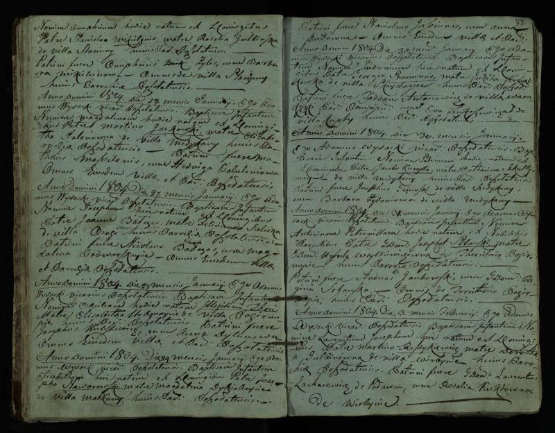 Pušaloto Romos katalikų parapijos bažnyčios 1802–1814 metų krikšto metrikų knyga