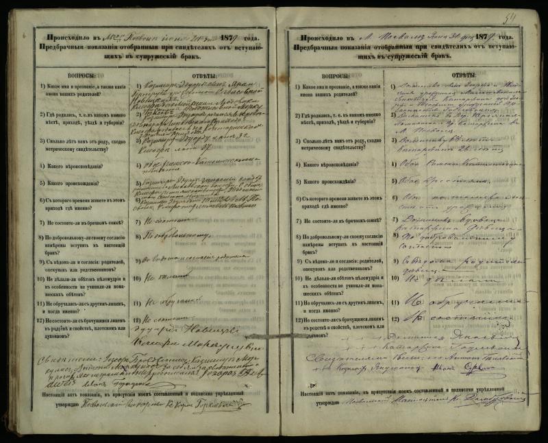 Pasvalio Romos katalikų parapijos bažnyčios 1876–1885 metų priešjungtuvinės apklausos knyga