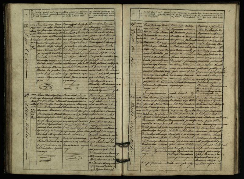Pumpėnų Romos katalikų parapijos bažnyčios 1827–1836 metų jungtuvių metrikų knyga