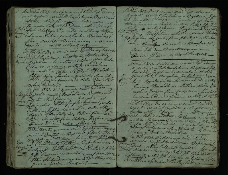 Pušaloto Romos katalikų parapijos bažnyčios 1802–1814 metų krikšto metrikų knyga