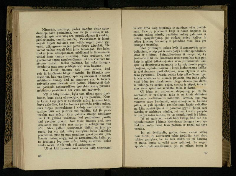 Minties galybė / Orison Swett Marden. – Kaunas: Fakelo leidinys, 1937. – 149, [2] p.