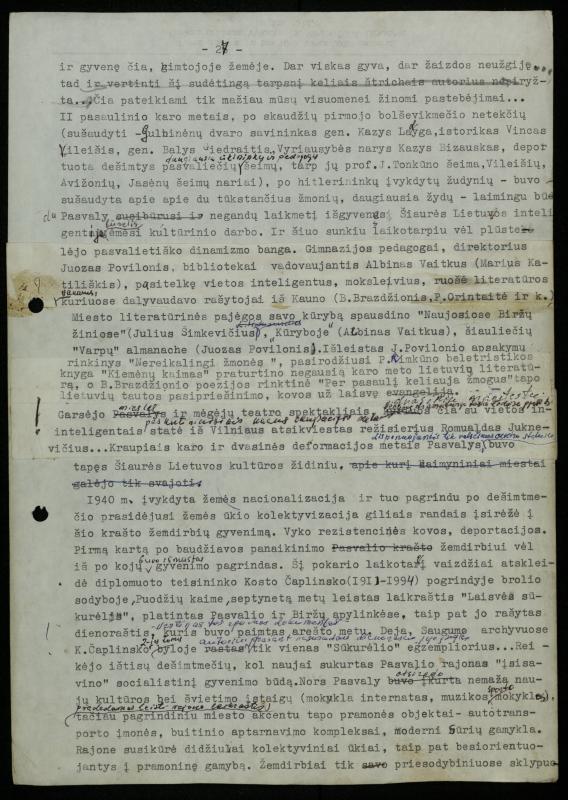 Žurnalisto, literato, vertėjo Kazimiero Pūro apybraiža „Kas daina neišdainuota. Štrichai Pasvalio krašto istorijai“