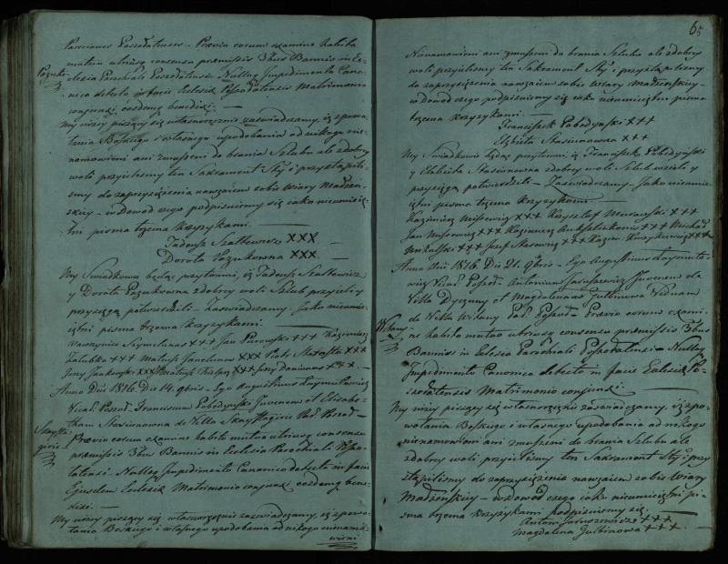 Pušaloto Romos katalikų parapijos bažnyčios 1810–1819 metų jungtuvių metrikų knyga