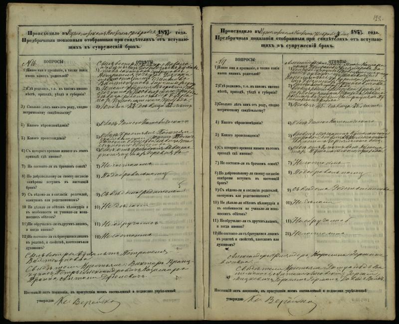Pušaloto Romos katalikų parapijos bažnyčios 1878–1883 metų priešjungtuvinės apklausos knyga