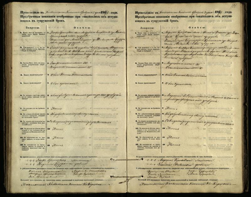 Pasvalio Romos katalikų parapijos bažnyčios 1866–1876 metų priešjungtuvinės apklausos knyga
