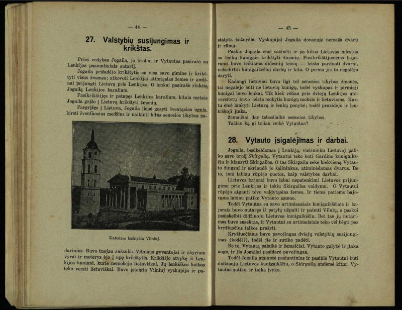 Krašto mokslo vadovėlis : (istorijos pradžiamokslis) : IV-tam pradinės mokyklos skyriui ir I-ai vidurinės mokyklos klasei