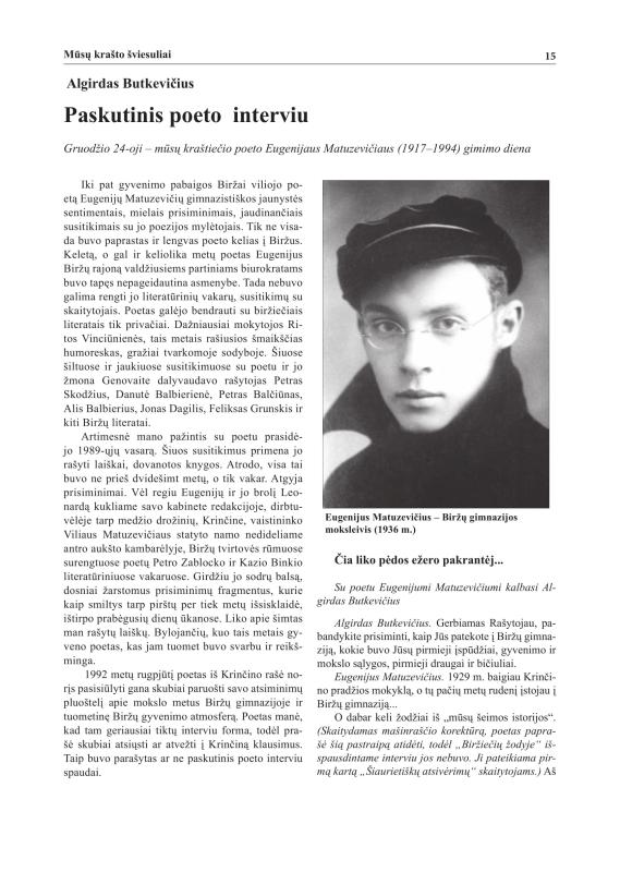 Šiaurietiški atsivėrimai : Pasvalio krašto istorijos ir kultūros žurnalas 2010, nr. 2 (29)