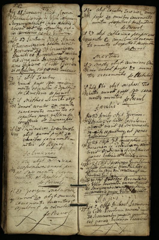 Pasvalio Romos katalikų parapijos bažnyčios 1744–1776 metų mirties metrikų knyga