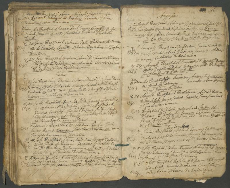 Pasvalio Romos katalikų parapijos bažnyčios 1703–1718 metų krikšto metrikų knyga
