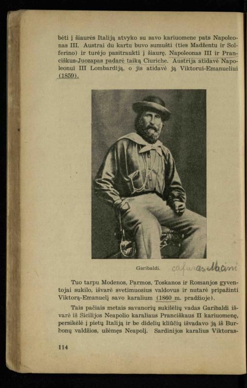 Naujųjų amžių istorija: vadovėlis vidurinėms mokykloms / K. Kliuksinas. – Kaunas: Sakalas, 1936. – 160 p.