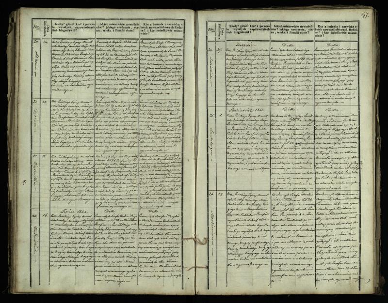 Pumpėnų Romos katalikų parapijos bažnyčios 1837–1848 metų jungtuvių metrikų knyga