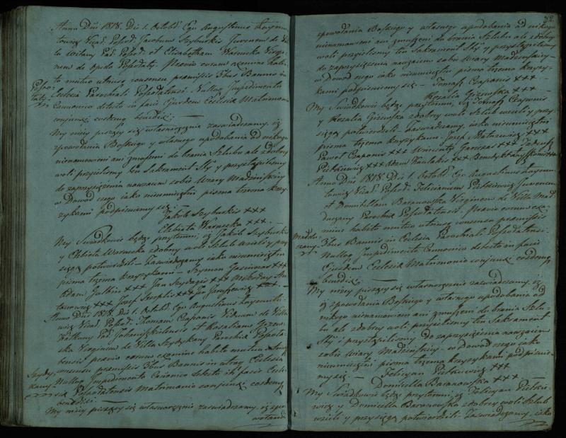Pušaloto Romos katalikų parapijos bažnyčios 1810–1819 metų jungtuvių metrikų knyga