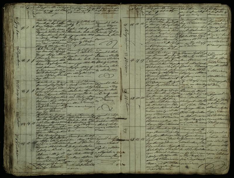 Pušaloto Romos katalikų parapijos bažnyčios 1828–1834 metų krikšto metrikų knyga