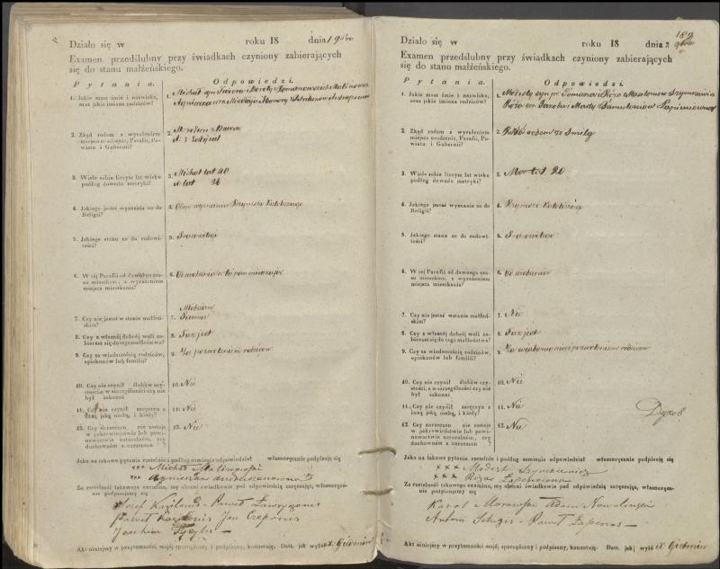 Krinčino Romos katalikų parapijos bažnyčios 1853–1862 metų priešjungtuvinės apklausos knyga