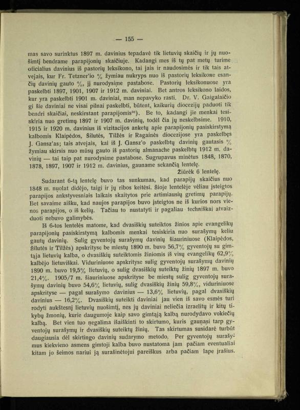 Tautiniai santykiai Maž. Lietuvoje ligi Didžiojo karo istorijos ir statistikos šviesoje
/ Vincas Vileišis. – Kaunas: Politinių ir socialinių mokslų institutas, 1935. – 271, [3] p.