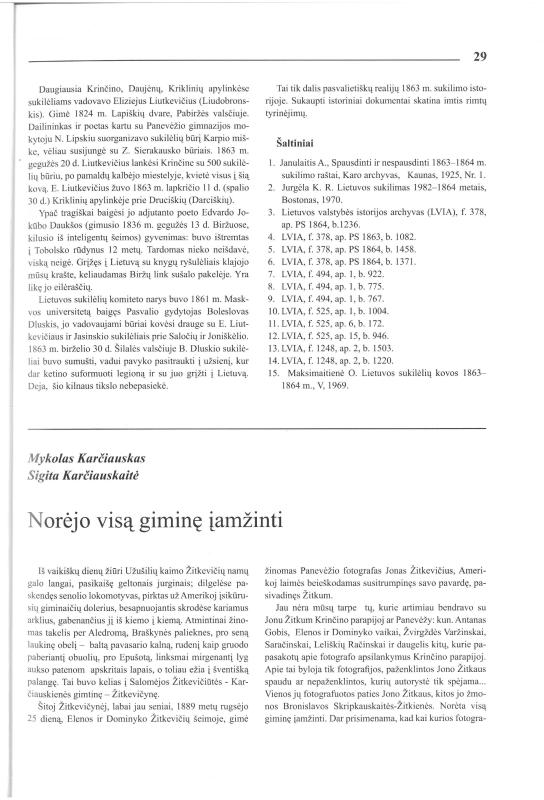 Šiaurietiški atsivėrimai : Pasvalio krašto istorijos ir kultūros žurnalas 2006, nr. 2 (21)