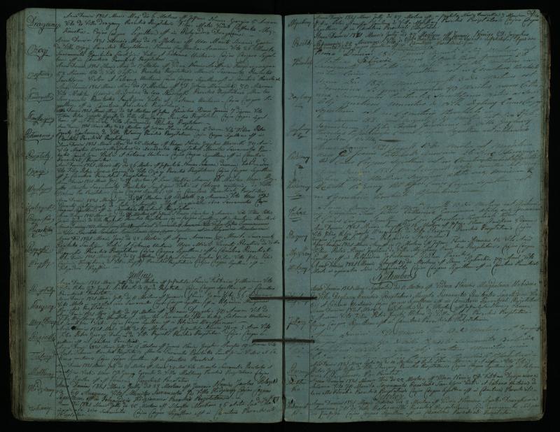 Pušaloto Romos katalikų parapijos bažnyčios 1810–1827 metų mirties metrikų knyga