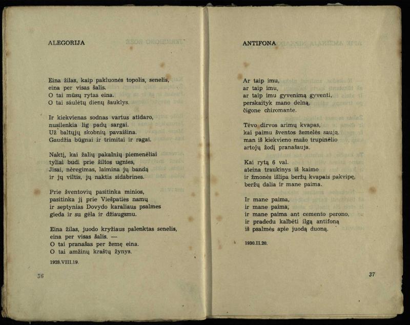 Per pasaulį keliauja žmogus : rinktinė poezija