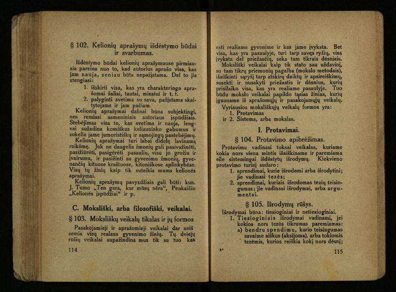 Literatūros teorija : vadovėlis aukštesniosioms mokykloms / K. Bizauskas. – 3 -ias leid. – Kaunas, 1922. – 199 p.
