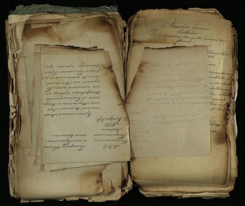 Pušaloto Romos katalikų parapijos bažnyčios 1884–1900 metų gaunamų raštų knyga
