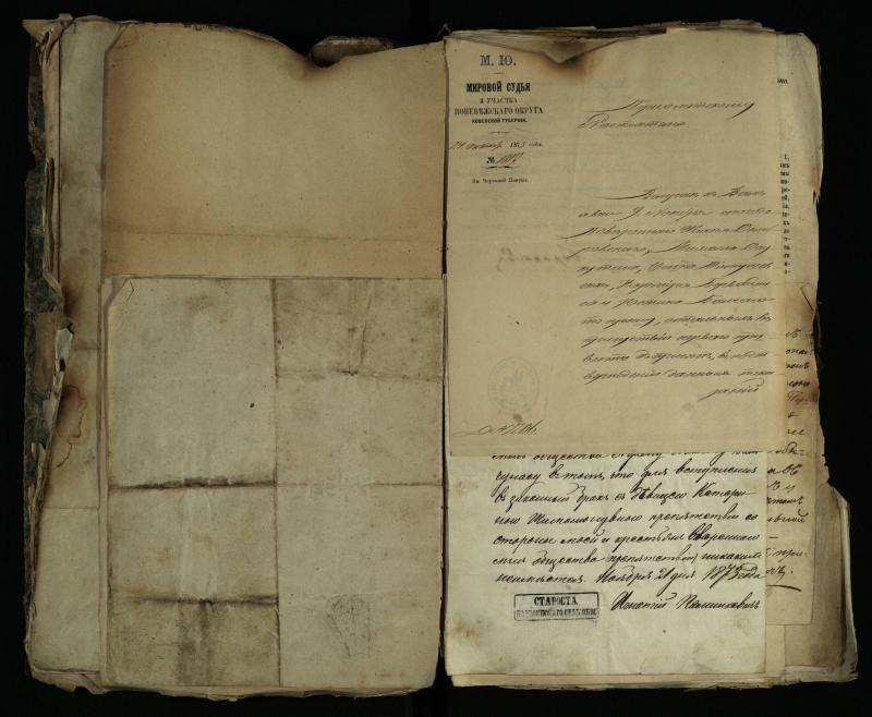 Pušaloto Romos katalikų parapijos bažnyčios 1843–1879 metų gaunamų raštų knyga