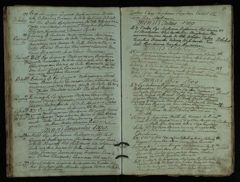 Pasvalio Romos katalikų parapijos bažnyčios 1793–1824 metų jungtuvių metrikų knyga
