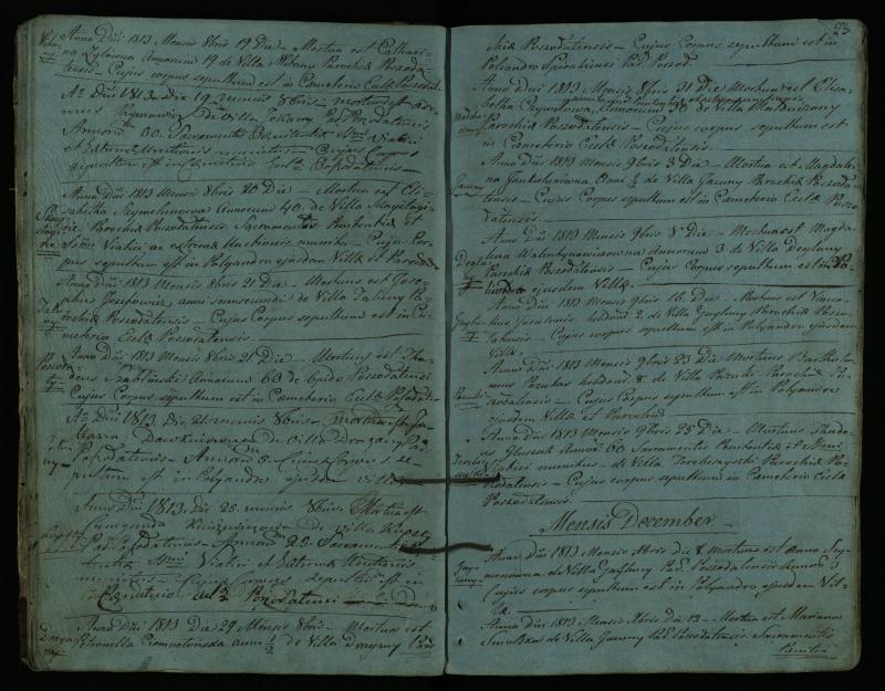 Pušaloto Romos katalikų parapijos bažnyčios 1810–1827 metų mirties metrikų knyga