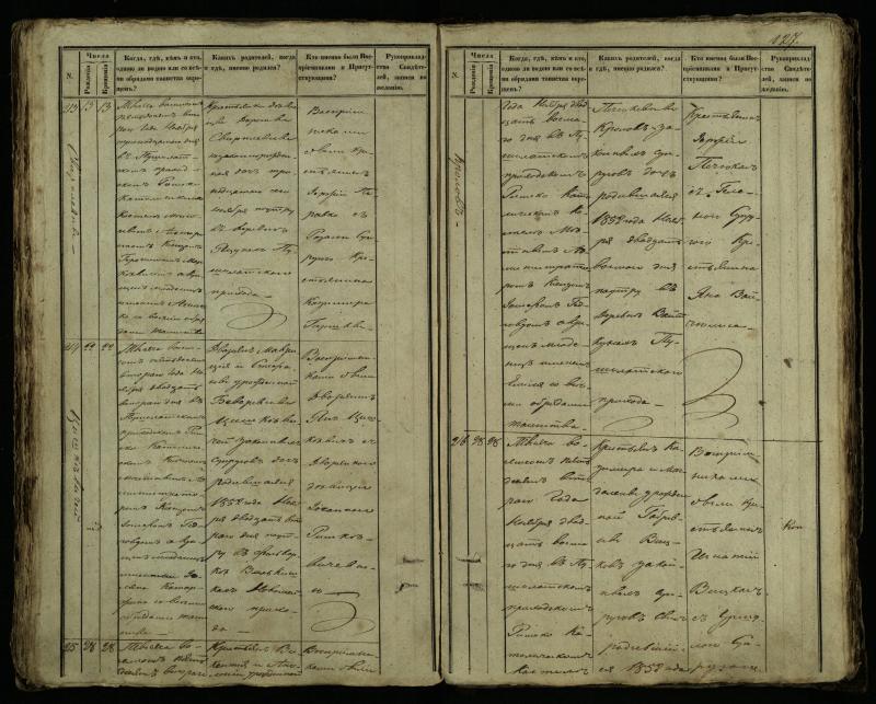 Pušaloto Romos katalikų parapijos bažnyčios 1849–1854 metų krikšto metrikų knyga
