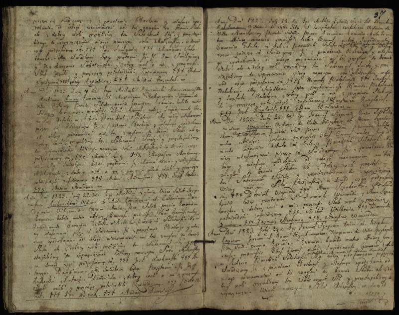 Saločių Romos katalikų parapijos bažnyčios 1819–1827 metų priešjungtuvinės apklausos knyga