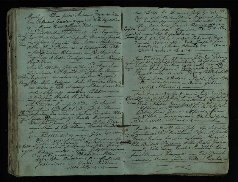 Pušaloto Romos katalikų parapijos bažnyčios 1802–1814 metų krikšto metrikų knyga