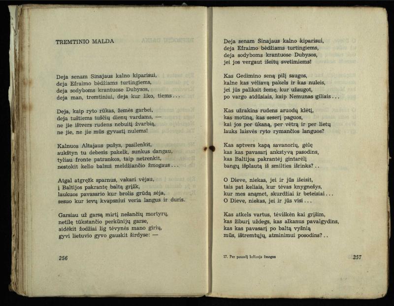 Per pasaulį keliauja žmogus : rinktinė poezija