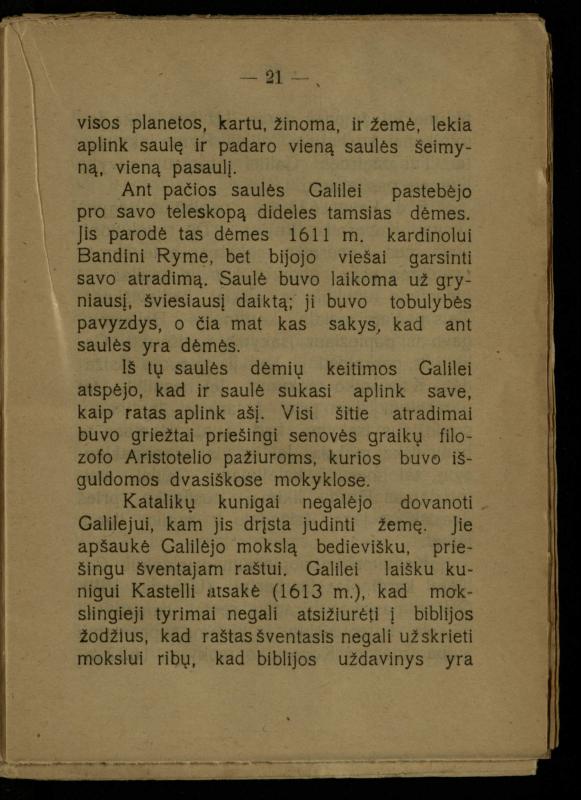 Žemė ir žmogus / med. d-ras P. Avižonis. – Antra pataisyta laida. – Voronežas: Lietuvos reikalų komisariato Kultūros ir švietimo skyrius, 1918. – 68 p.