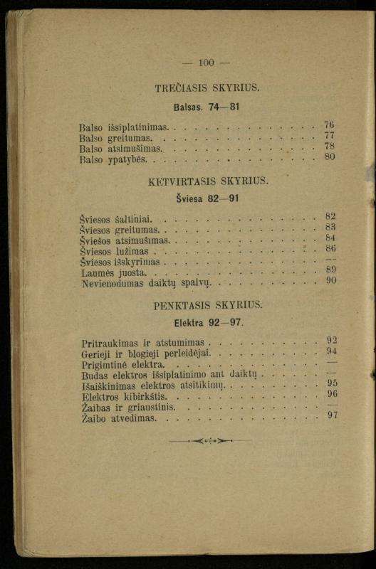 Populiariškas rankvedis fyzikos / parašė P. Neris. – Vilnius: „Vilniaus žinių“ [išleid. ir] sp., 1905. – 100 p.