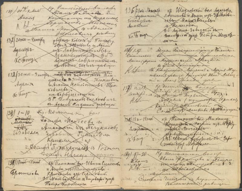 Pumpėnų Romos katalikų parapijos bažnyčios 1906–1917 metų krikšto metrikų juodraštis