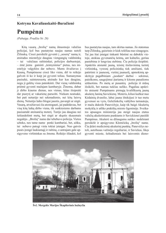Šiaurietiški atsivėrimai : Pasvalio krašto istorijos ir kultūros žurnalas 2011, nr. 1 (30)