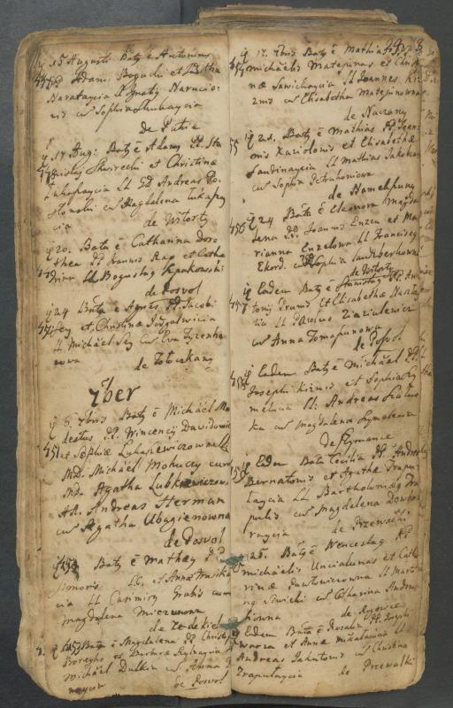 Pasvalio Romos katalikų parapijos bažnyčios 1749–1772 metų krikšto metrikų knyga