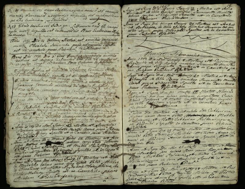 Pušaloto Romos katalikų parapijos bažnyčios 1772–1785 metų mirties metrikų knyga