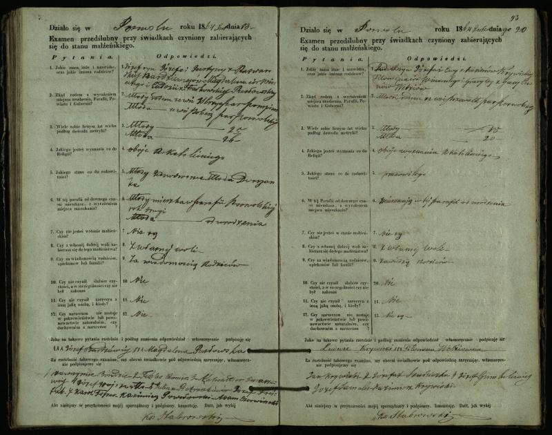 Pasvalio Romos katalikų parapijos bažnyčios 1859–1867 metų priešjungtuvinės apklausos knyga