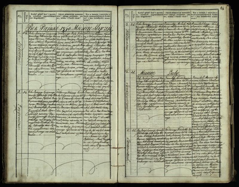 Pumpėnų Romos katalikų parapijos bažnyčios 1837–1848 metų jungtuvių metrikų knyga