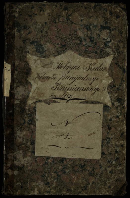Pumpėnų Romos katalikų parapijos bažnyčios 1837–1848 metų jungtuvių metrikų knyga