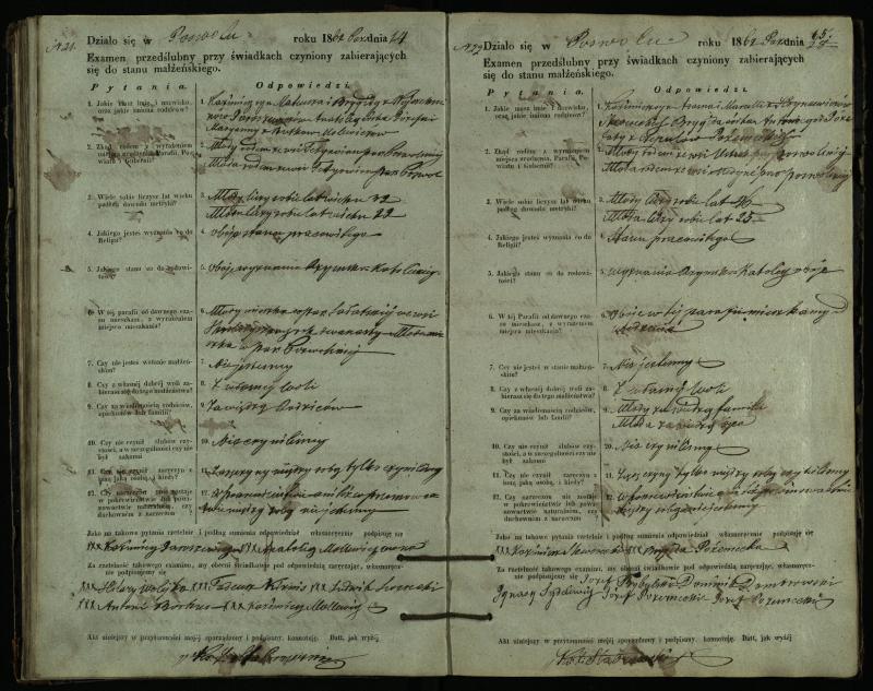 Pasvalio Romos katalikų parapijos bažnyčios 1859–1867 metų priešjungtuvinės apklausos knyga