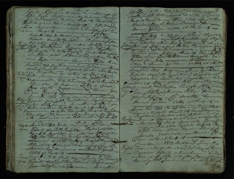 Pušaloto Romos katalikų parapijos bažnyčios 1802–1814 metų krikšto metrikų knyga