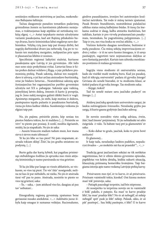 Šiaurietiški atsivėrimai : Pasvalio krašto istorijos ir kultūros žurnalas 2013, nr. 1 (34)