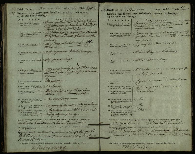 Pasvalio Romos katalikų parapijos bažnyčios 1859–1867 metų priešjungtuvinės apklausos knyga