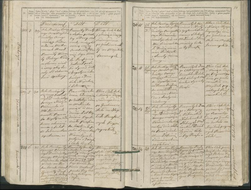 Krinčino Romos katalikų parapijos bažnyčios 1827–1831 metų mirties metrikų knyga