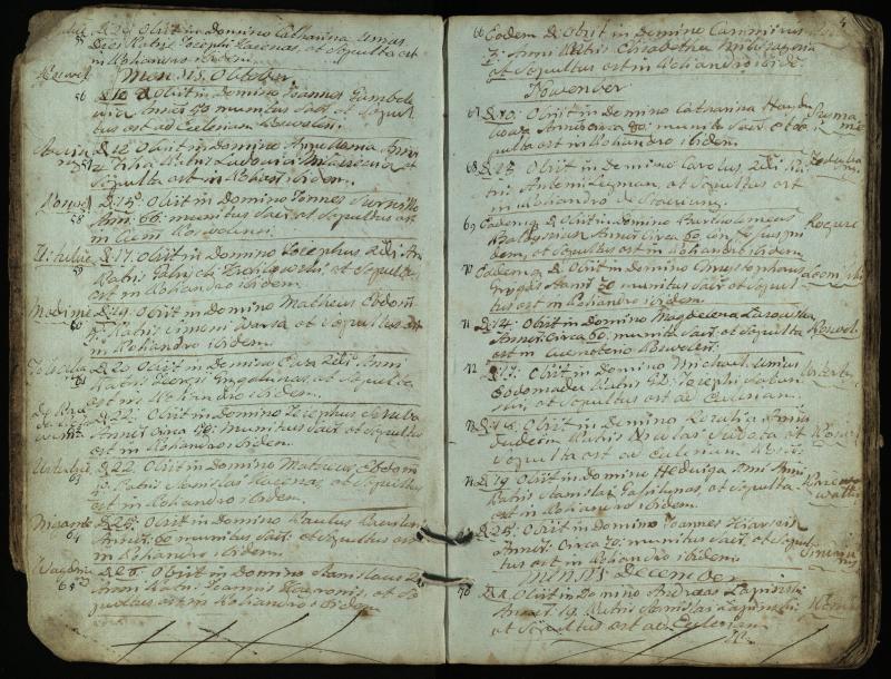 Pasvalio Romos katalikų parapijos bažnyčios 1794–1819 metų mirties metrikų knyga