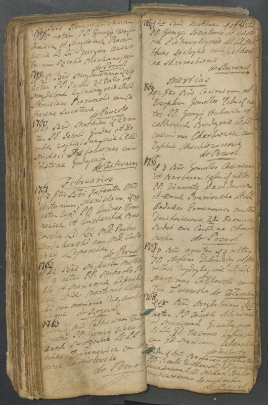 Pasvalio Romos katalikų parapijos bažnyčios 1749–1772 metų krikšto metrikų knyga